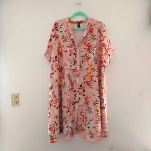 Floral Shein Curve Dress